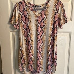 Snake Print shirt